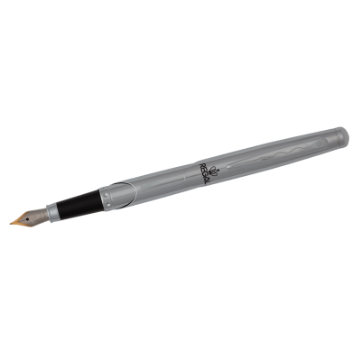 Перьевая ручка в бархатном чехле, хром - R25026.F Regal
