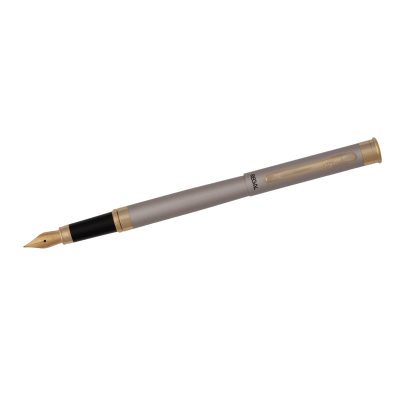 Перьевая ручка в бархатном чехле, никель - R68002.F Regal