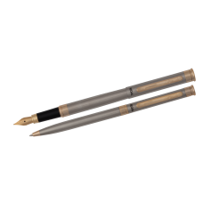 Комплект ручок (П+К) в подарунковому футлярі  L, сталь