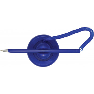 Ручка кулькова на підставці Economix POST PEN 0,5мм. Корпус синій, пише синім - E10118-22 Economix