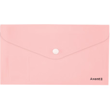 Папка-конверт на кнопці DL, Pastelini, рожева