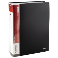Дисплей-книга Axent 1200-01-A, А4, 100 файлов, черная