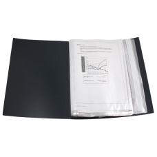Дисплей-книга Axent 1200-01-A, А4, 100 файлов, черная