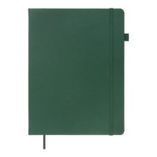 Книга записна ETALON 190*250, 96 арк., клітинка, обкл. штучна шкіра, зелений