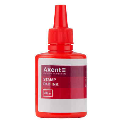Краска штемпельная Axent 7301-06-A 30 мл, красная - 7301-06-A Axent