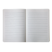 Книга записна TWEED 125*195, 96 арк., линия, обкл. штучна шкіра, сірий - BM.291263-09 Buromax