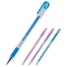 Піші-стирай ручка гелева Axent Student 1071 синя 12/144шт/уп