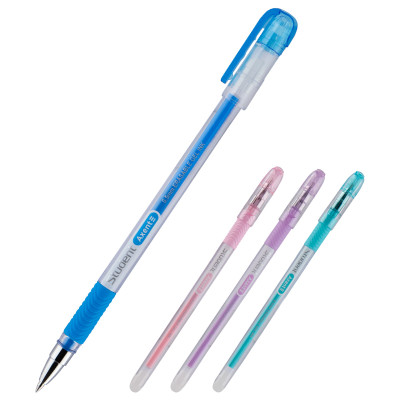 Піші-стирай ручка гелева Axent Student 1071 синя 12/144шт/уп - 16479 Axent
