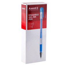 Піші-стирай ручка гелева Axent Student 1071 синя 12/144шт/уп