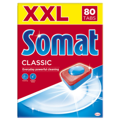 Таблетки для посудомоечных машин SOMAT Classic in one 80 шт/уп sm.67392