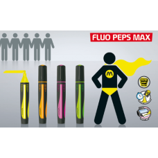 Текст-маркер FLUO PEPS Max, розовый