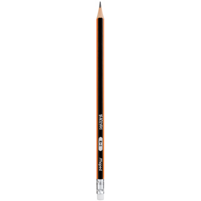 Олівець графітовий BLACK PEPS B, з гумкою - 000017201 Maped