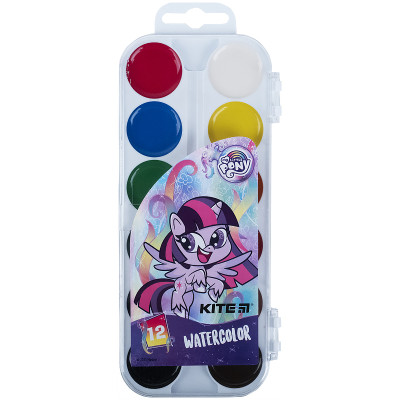 Краски акварельные Kite My Little Pony LP21-061, 12 цветов - LP21-061 Kite