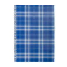 Тетрадь для записей SHOTLANDKA, А5, 48 л., клетка, картонная обложка, синяя