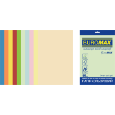 Набір кольорового паперу SUPER MIX, EUROMAX, А4, 80гм2 (10х25250арк.)