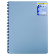 Тетрадь для записей CLASSIC, А6, 80 л., клетка, пластиковая обложка, серая