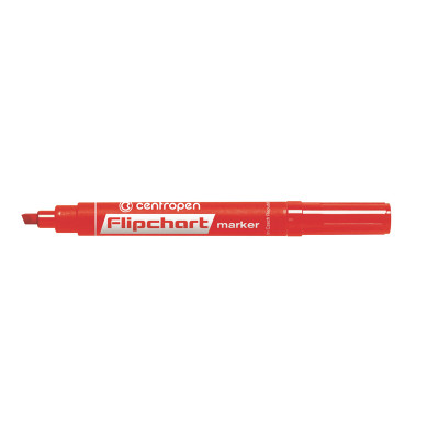 Маркер Flipchart 8560 1-4,6 мм клиновидный красный - 8560/02 Centropen