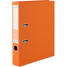 Папка-регистратор Axent Prestige+ 1721-12P-A, двусторонняя, A4, 50 мм, разобранная, оранжевая