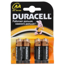 Елемент живлення (батарейка) DURACELL LR6 (AA), 6штупак