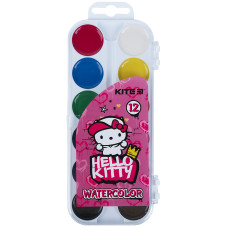 Краски акварельные Kite Hello Kitty HK21-061, 12 цветов