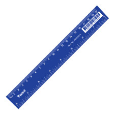 Линейка пластиковая Axent 7620-02-A, 20 см, синяя