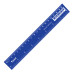 Лінійка пластикова, 20 см, синя - 7620-02-A Axent