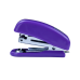 Степлер пластиковый МИНИ, 10 л., (скобы №10), 61х36х23 мм, фиолетовый
