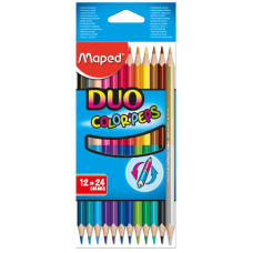 Олівці кольорові COLOR PEPS Duo, двосторонні 12шт.24 кол.