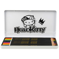 Карандаши цветные трёхгранные Kite Hello Kitty HK21-058 12 шт.
