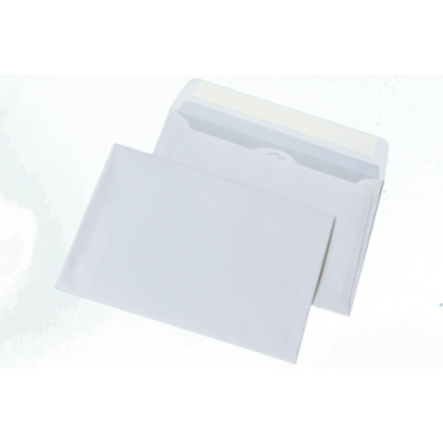 Конверт С5 (162х229мм) белый СКЛ с внутренней  печатью (термоупаковка) - 3445_50 KUVERT