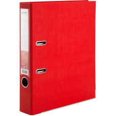 Папка-регистратор Axent Prestige+ 1721-06P-A, двусторонняя, A4, 50 мм, разобранная, красная