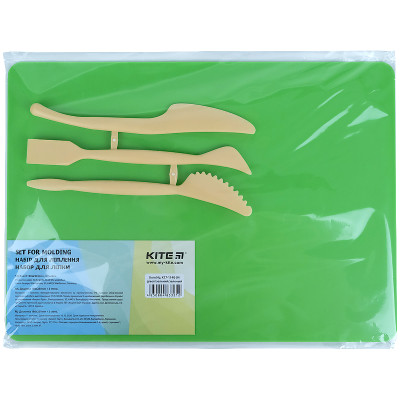 Набор для лепки Kite K17-1140-04 (доска + 3 стека), зеленый - K17-1140-04 Kite