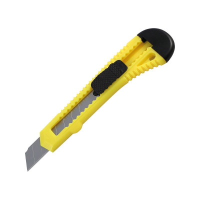 Нож канцелярский Axent Delta D6522-02, лезвие 18 мм, желтый - D6522-02 Axent