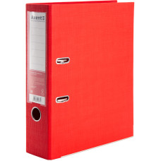 Папка-регистратор Axent Prestige+ 1722-06C-A, двусторонняя, A4, 75 мм, собранная, красная