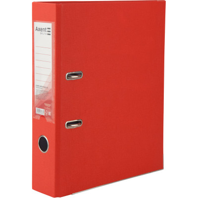 Папка-регистратор Axent Delta D1714-06C, односторонняя, A4, 75 мм, собранная, красная