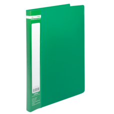 Папка пластикова зі швидкозшивачем, JOBMAX, A4, зелена