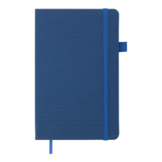Книга записна TWEED 125*195, 96 арк., линия, обкл. штучна шкіра, синій