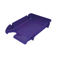 Лоток пластиковый горизонтальный КОМПАКТ, фиолетовый