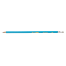 Олівець графітовий PASTEL HB, асорті, з гумкою, туба - 20 шт.