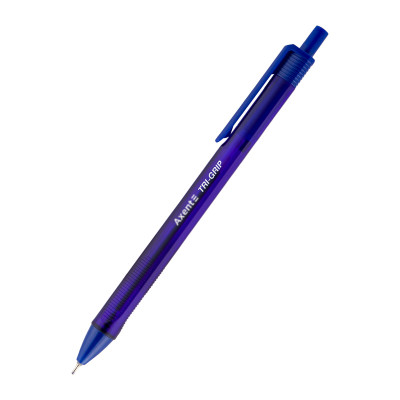 Ручка масляна автом. Tri- Grip, синя - AB1081-02-A Axent