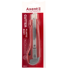 Нож канцелярский Axent 6602-A, с металлическими направляющими, лезвие 18 мм