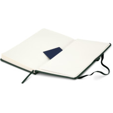 Книга записная Axent Partner Lux 8202-04-A, A5-, 125x195 мм, 96 листов, клетка, твердая обложка, зеленая