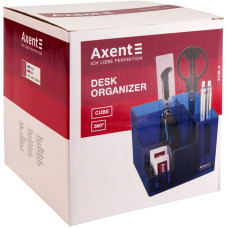 Набор настольный Axent Cube 2106-06-A, 9 предметов, красный