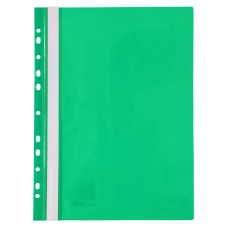 Скоросшиватель с перфорацией Axent 1318-25-A, А4, зеленый