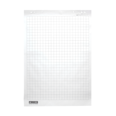 Блок бумаги для флипчартов, 64х90 см, нелинованный, 10 л., офсет 70 г/м2, карт.коробка - BM.2294 Buromax