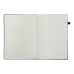 Книга записна PRIMO 190*250, 96 арк., клітинка, обкл. штучна шкіра, бордовий - BM.292161-13 Buromax