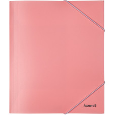 Папка на резинках Axent Pastelini 1514-10-A, А5, розовая