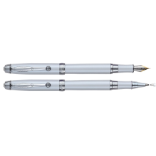 Комплект ручок (П+Р) в подарунковому футлярі L, білий