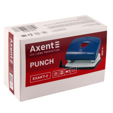 Дырокол для бумаги Axent Exakt-2 3920-06-A, металлический, 20 листов, красный