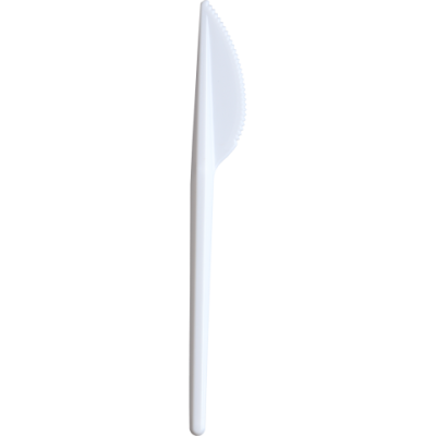 Нож одноразовый, белый, 2,1 г, 100шт - 1080241 BUROCLEAN